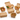 Kraft paper food boxes for takeaway meals and delivery packaging