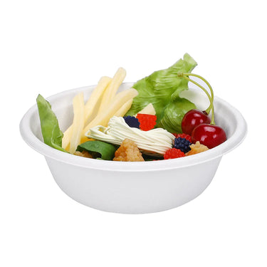 Compostable Bagasse Bowls collection banner for wholesale compostable foodservice packaging