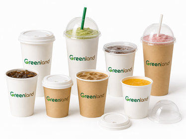 Cold Drink Paper Cups Wholesale collection banner for wholesale compostable foodservice packaging