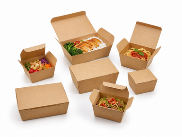 Paper Food Boxes Wholesale collection banner for wholesale compostable foodservice packaging
