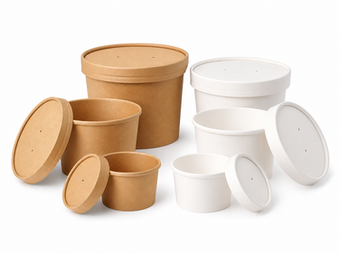 Paper Soup Bowls Wholesale collection banner for wholesale compostable foodservice packaging