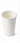 16 oz White Paper Cup | Large Hot and Cold Drink Cup Wholesale - product angle image 2