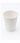 8 oz White Paper Coffee Cup | Small Hot Drink Cup Wholesale - product angle image 2